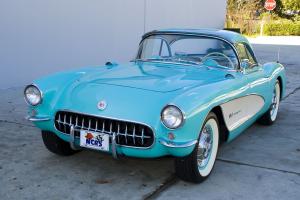 Chevrolet Corvette Fuel-Injected Roadster Blue 1957 года